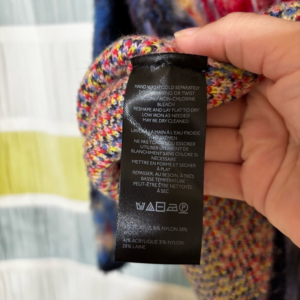 Anthropologie NWT Relaxed Hooded Sweater Sz Large/Extra Large - Picture 9 of 13